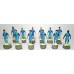 Subbuteo Andrew Table Soccer Panionios 2007-08 away kit only 12 players no bases no box